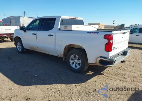 2019 Chevrolet Silverado 1500 Work Truck from USA, damaged, VIN 3GCUYAEF5KG293437